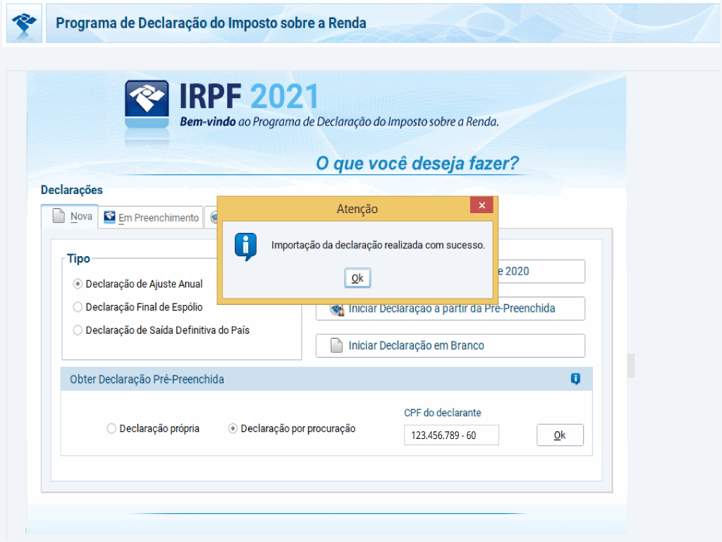 Tutorial PGD IRPF Declaração Pré Preenchida Dados dos dependentes